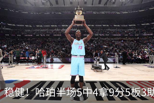稳健！哈珀半场5中4拿9分5板3助 正负值+20